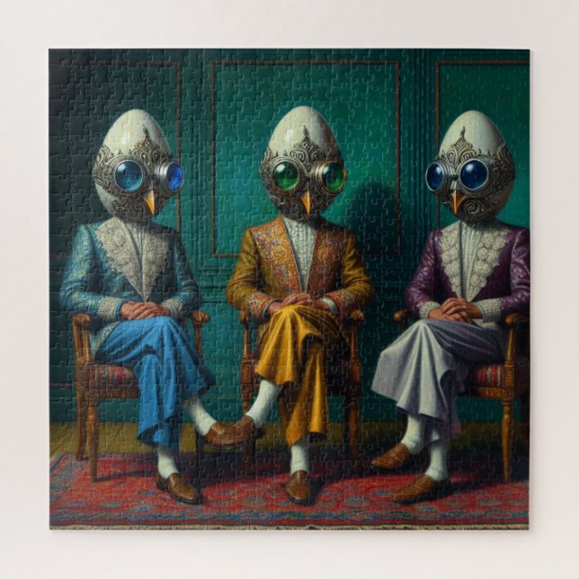 Puzzle Les trois observateurs (Vertical)