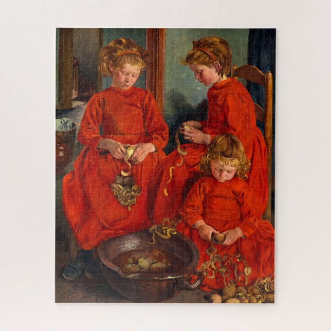 Puzzle Les trois soeurs de Leon Frederic (Vertical)