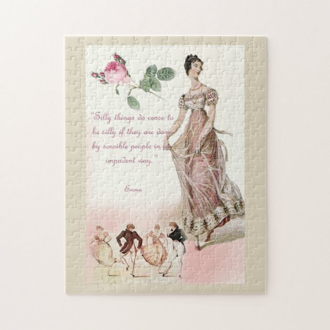 Puzzle Les trucs stupides, l'inspiration de Jane Austen,  (Vertical)
