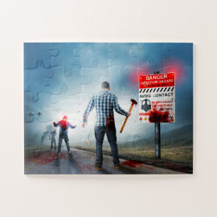 Puzzle Les zombies aux yeux lumineux de SlipperyJoe pour 
