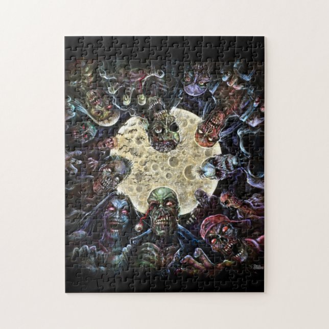 Puzzle Les zombis attaquent (l'horde de zombi) (Vertical)
