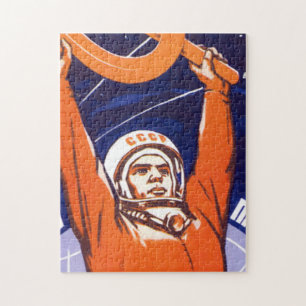 Puzzle L'Espace Sera Nôtre. Vive Le Peuple Soviétique