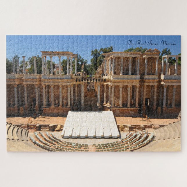 Puzzle L'Espagne réelle - Merida (Horizontal)