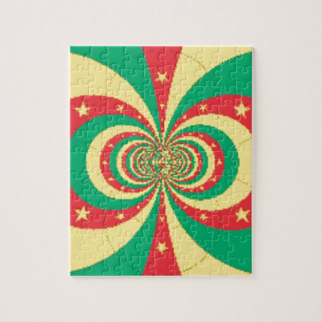 Puzzle L'Esprit du Cameroun : Lions indomptables (Vertical)