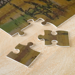 Puzzle L'esprit du Serengeti : Zèbre paissant dans la Mar
