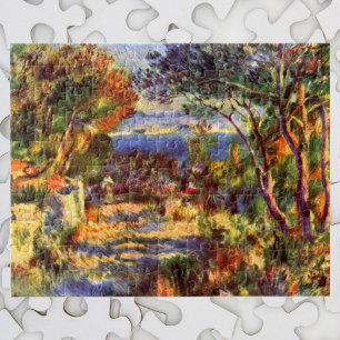 Puzzle L'Estaque de Pierre Renoir, Impressionnisme Vintag