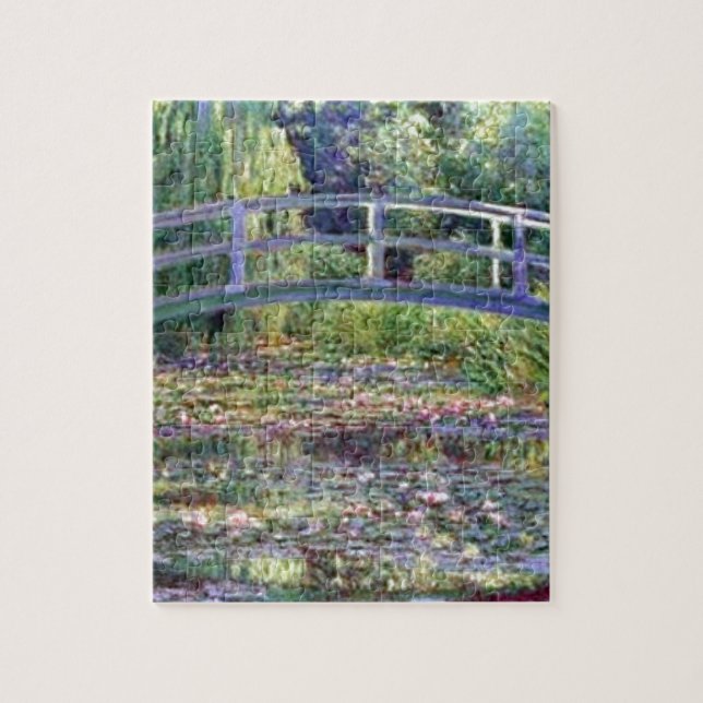 Puzzle L'étang de nénuphar par Claude Monet (Vertical)