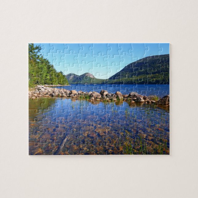 Puzzle L'étang Jordan I au parc national d'Acadia (Horizontal)