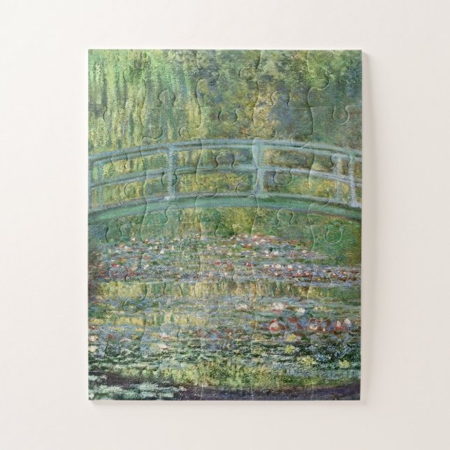 Puzzle L'Etang Lily | Peinture vintage française (Vertical)