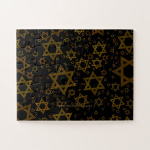 Puzzle L'étoile artistique de David thème Hanukkah de Sli