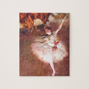 Puzzle L'étoile (danseur sur l'étape) par Edgar Degas