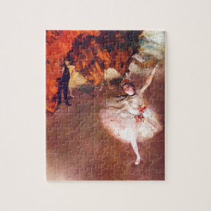 Puzzle L'étoile (danseur sur l'étape) par Edgar Degas