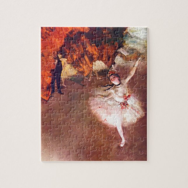 Puzzle L'étoile (danseur sur l'étape) par Edgar Degas (Vertical)