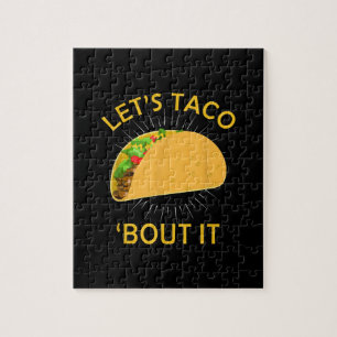 Puzzle Lets Taco Bout It - Taco Cinco De Mayo Cadeau