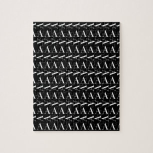 Puzzle Lettre initiale A monogramme