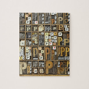 Puzzle Lettre P
