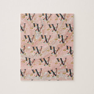 Puzzle Lettre W