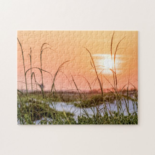 Puzzle Levée de soleil de la mer de Floride (Horizontal)