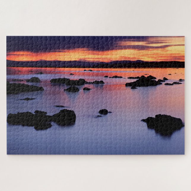 Puzzle Lever de soleil à Black Point, Mono Lake (Horizontal)