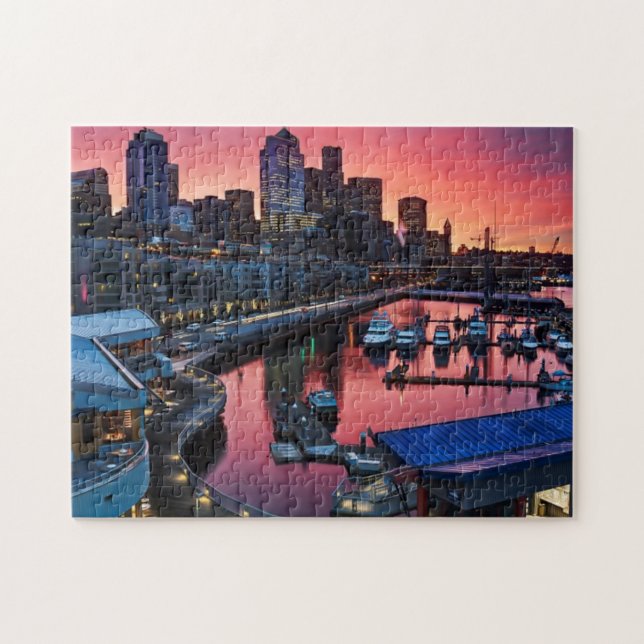 Puzzle Lever de soleil au pilier 66 regardant vers le bas (Horizontal)