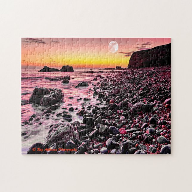 Puzzle Lever de soleil sur la plage (Horizontal)