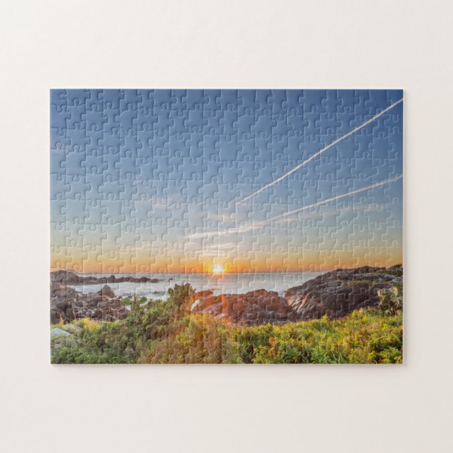 Puzzle Lever de soleil sur la plage d'Armação (Horizontal)