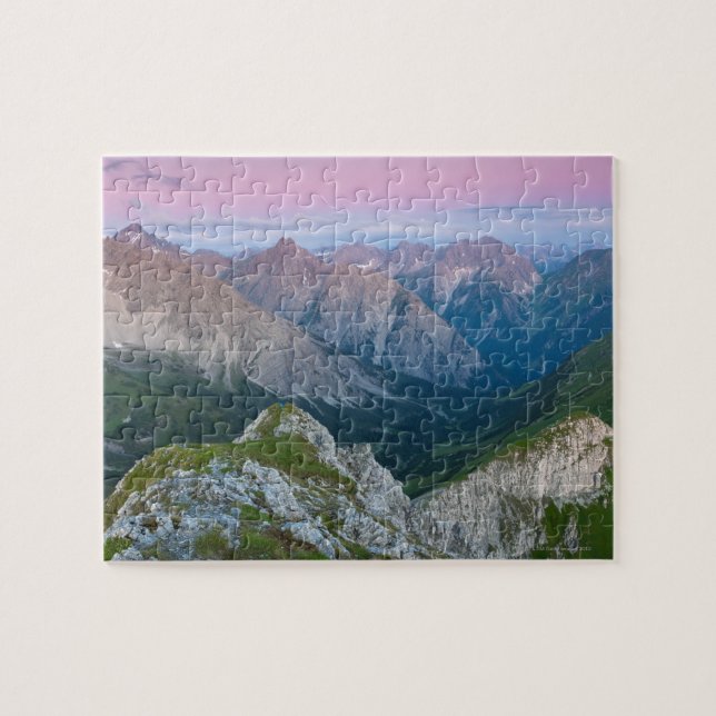 Puzzle Lever de soleil sur le mt. falschkogel, dans le (Horizontal)