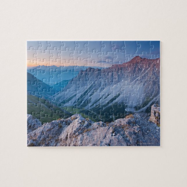 Puzzle Lever de soleil sur le mt. falschkogel, dans le (Horizontal)