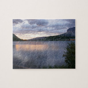 Puzzle Lever du soleil au lac Swiftcurrent I