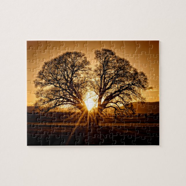 Puzzle L'explosion du coucher du soleil - 8x10 - 110 pcs (Horizontal)