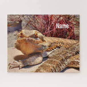 Puzzle Lézard Dragon Personnalisé Pour Adulte