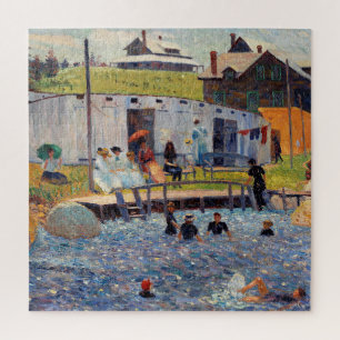 Puzzle L'heure de la baignade de Renoir Impressionniste P