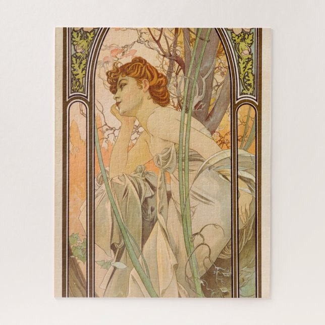 Puzzle L'heure du jour, Contemplation du soir, 1899 (Vertical)