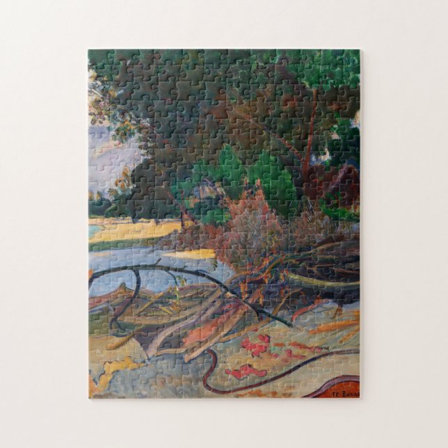 Puzzle L'Hibiscus par Paul Gauguin (Vertical)