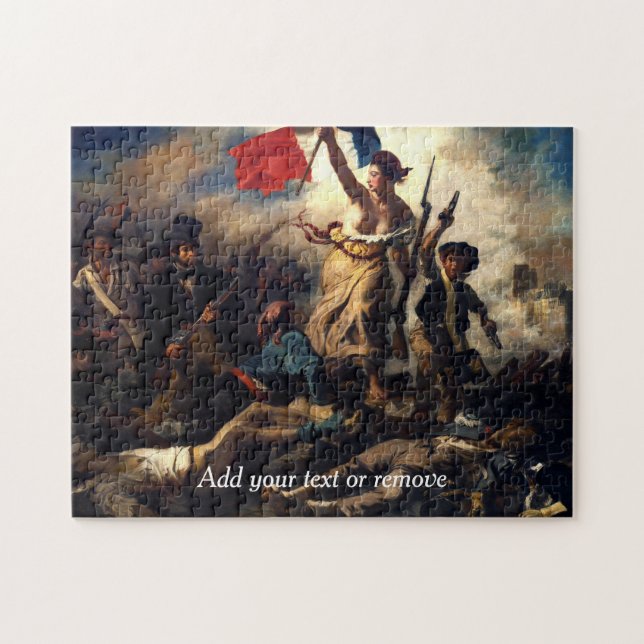 Puzzle L'historique français "Liberty Leading the People" (Horizontal)