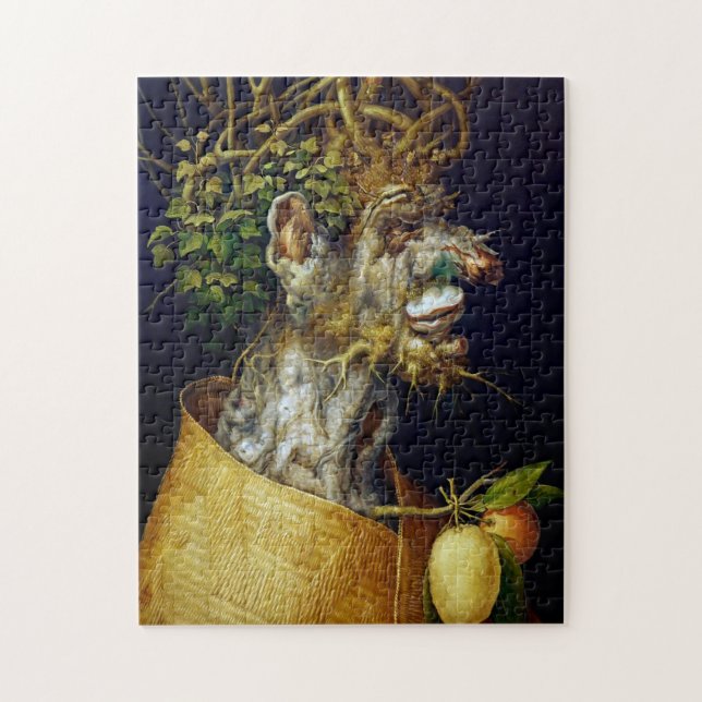 Puzzle L'hiver, Arcimboldo (Vertical)