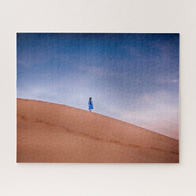 Puzzle L'homme bleu du Sahara (Horizontal)