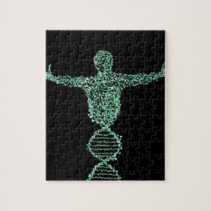 Puzzle L'homme d'ADN de biologie