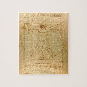 Puzzle L'homme vitruvien de Da Vinci
