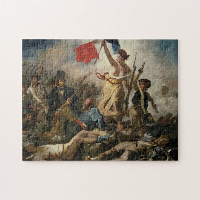 Puzzle Liberty Leading the People by Eugène Delacroix (Horizontal)