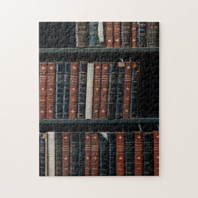Puzzle Library Books (Vertical)