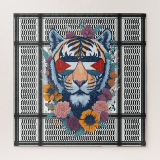 Puzzle Libre Palestine ARABE AVEC CARTE tigre
