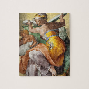 Puzzle Libyan Sibyl, Chapelle Sixtine par Michel-Ange