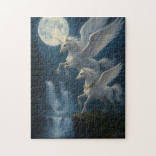 Puzzle Licornes en vol - 