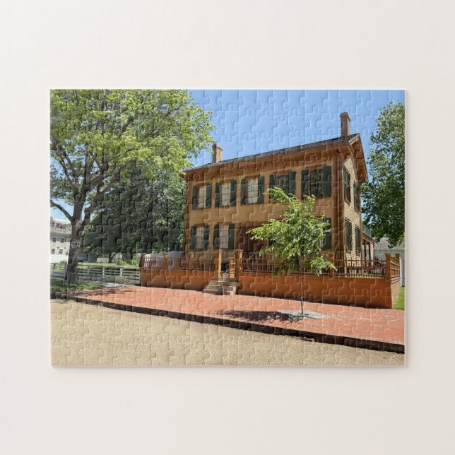 Puzzle Lieu historique Lincoln Home (Horizontal)