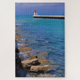 Puzzle Lighthouse de Capbreton en France