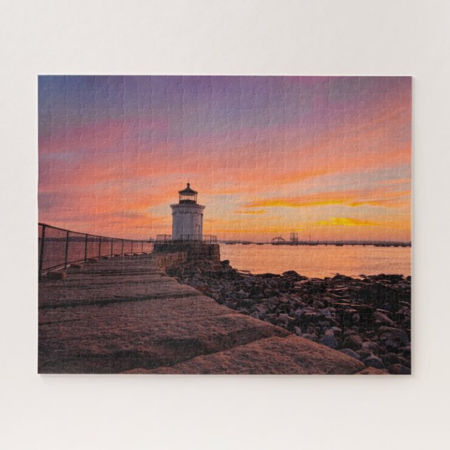 Puzzle Lighthouses | South Portland, Maine (Horizontal)