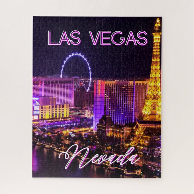 Puzzle Ligne d'atterrissage de Las Vegas (Vertical)