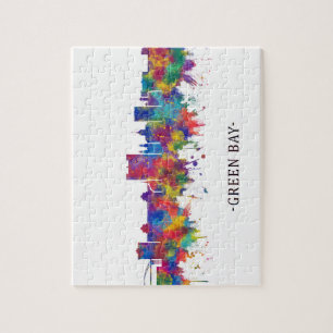 Puzzle Ligne de la ligne de Green Bay Wisconsin