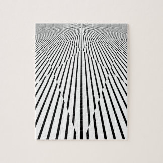 Puzzle Ligne sans fin motif d'illusion optique de